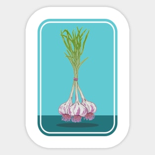 Bunch of garlic Sticker